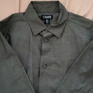 Boys Chaps Gray dress shirt